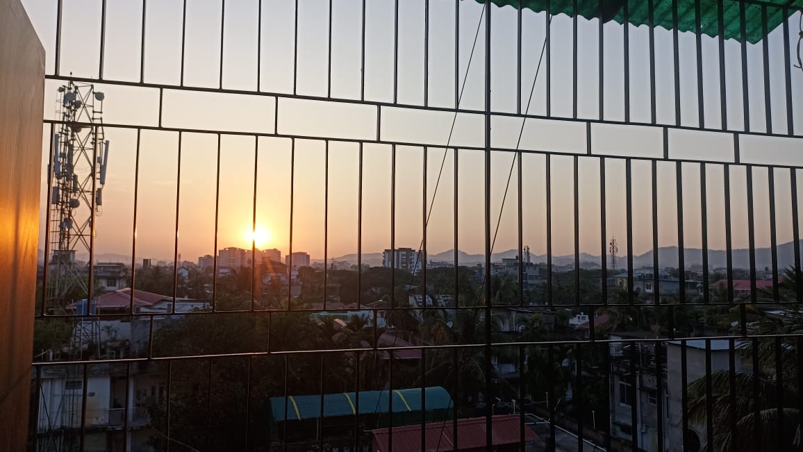 Semi Furnished 2bhk in Bishnu Rabha Path, Bhetapara, Guwahati, Assam, India for Rent